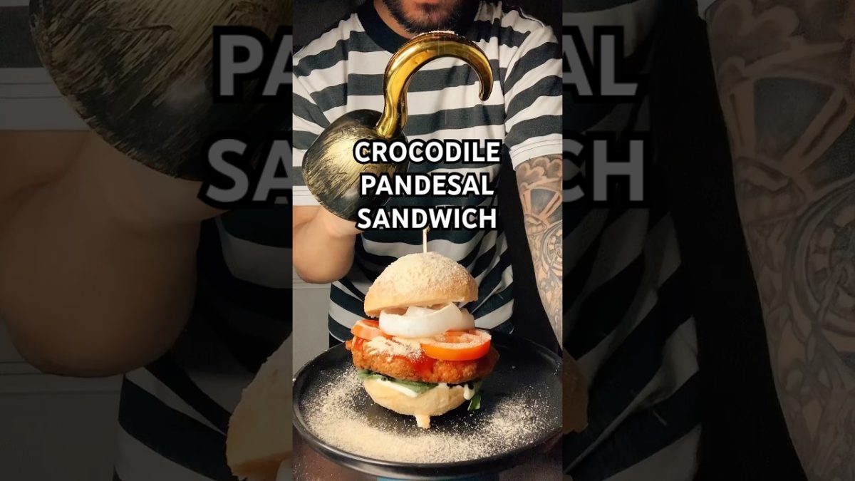Mr.0 Crocodile Pandesal Sandwich Inspired by One Piece