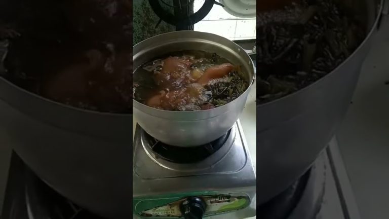 ต้มขาหมูพะโล้#ขาหมู