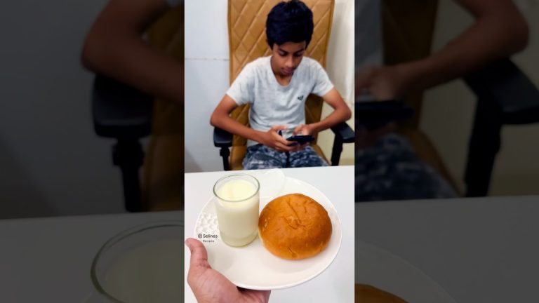 Icecream Bun Maska🍼🍞#selinesrecipes #bread #shortsviral