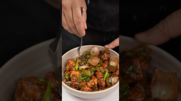 Chilli Chicken Recipe | #asmr #shorts #chicken #snacks #food #viral #asmrshorts #theasmrcooking