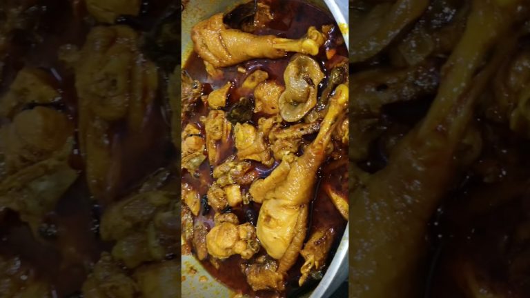 देसी मुर्गा ऐसे बनाएंगे तो उंगलियां चाटने पर मजबूर हो जाएंगे/Desi Chicken Recipe/#desimurga #shorts