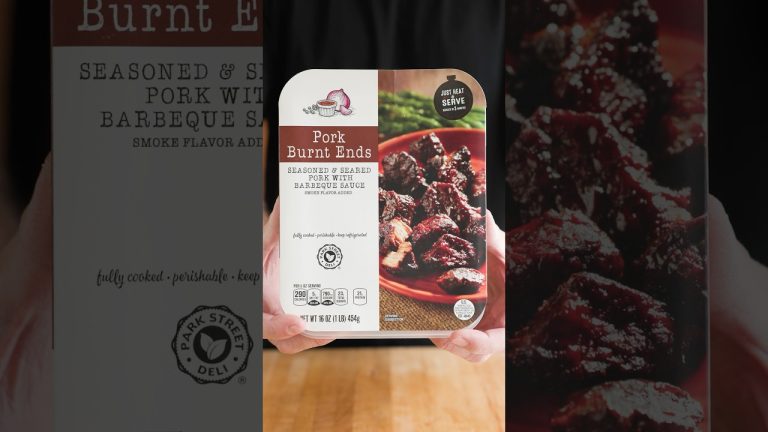 Aldi Pork Burnt Ends Review – Worth Buying? #aldi #AldiFinds #foodreview #bbq #pork