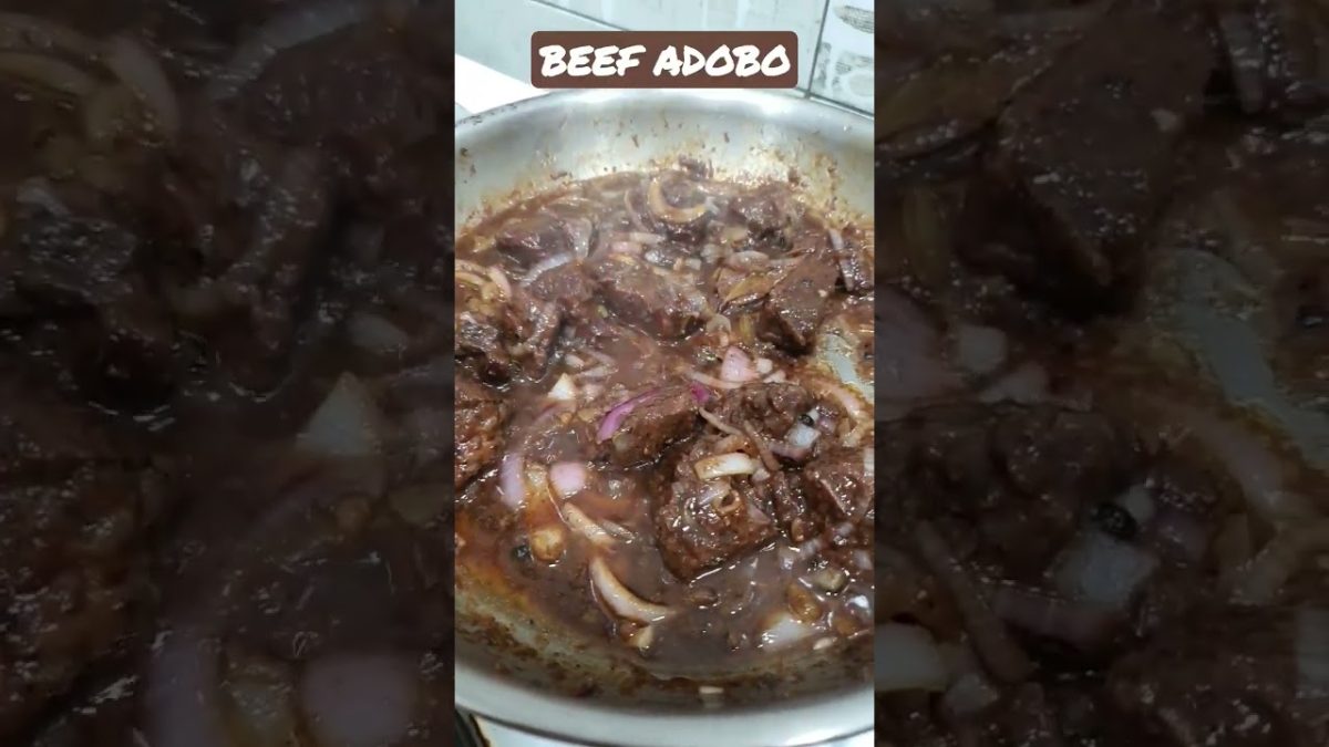 Beef Adobo #beefadobo #Filipinofood #Halalfood #halalbeef #lunch