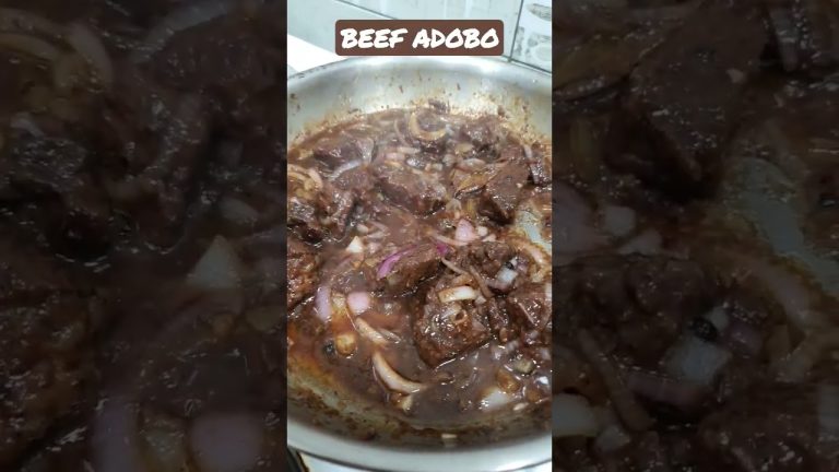 Beef Adobo #beefadobo #Filipinofood #Halalfood #halalbeef #lunch