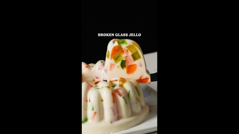 Broken Glass Jello Cake