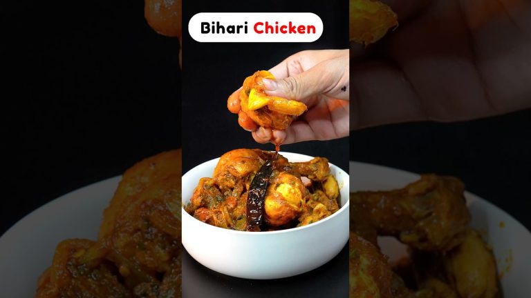 Bihari Chicken | #asmr #cooking #shorts #tranding #indianfood #viral #reels #india #food #chicken