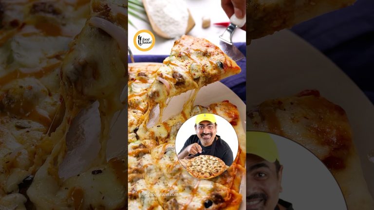 BBQ Beef Boti Pizza Recipe Restaurant Style! – Food Fusion