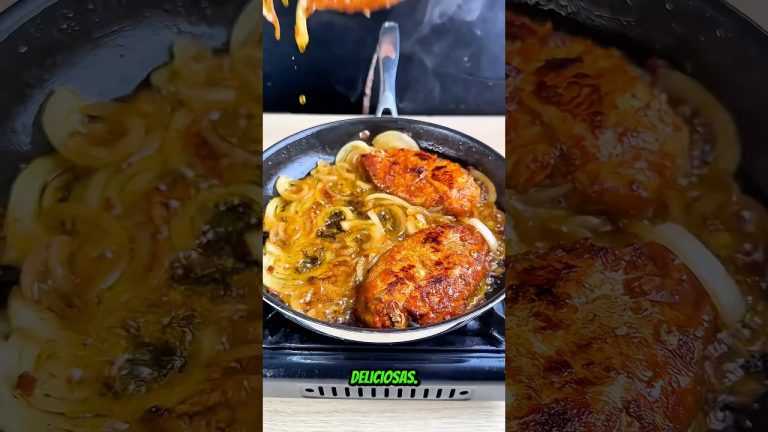 una forma que no conocías 🍗 pechugas de pollo de otro nivel 🤤👌 #recetas #shorts