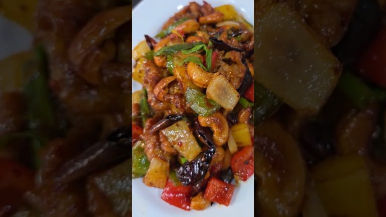 วิธีทำหมูผัดเม็ดมะม่วงหิมพานต์ง่ายๆ ใน 10 นาที