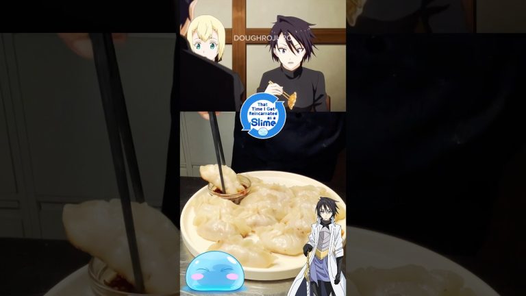 Hinata Eats Gyoza 🥟 from That time I got Reincarnated as a slime