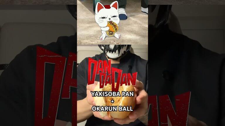 Yakisoba Pan 🌭+ Okarun Balls @thecosplaybaker