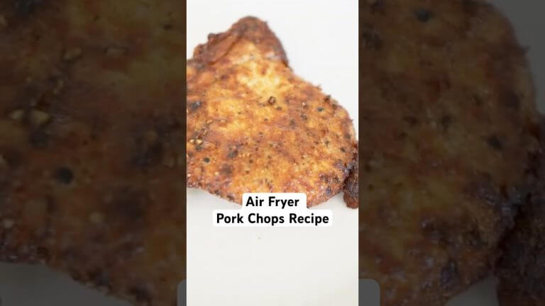 Easy Air Fryer Pork Chops Recipe
