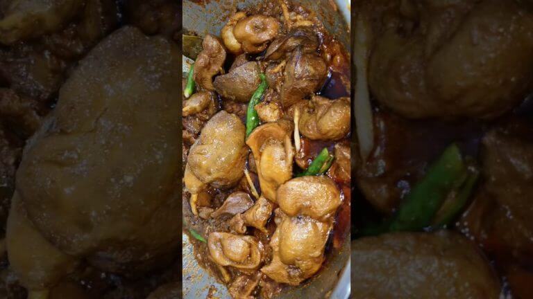 चिकन पोटा कलेजी बनानेका आसान और झटपट तरीका वह भी नए तरीके से/Pota Kaleji Recipe/#potakaleji #shorts
