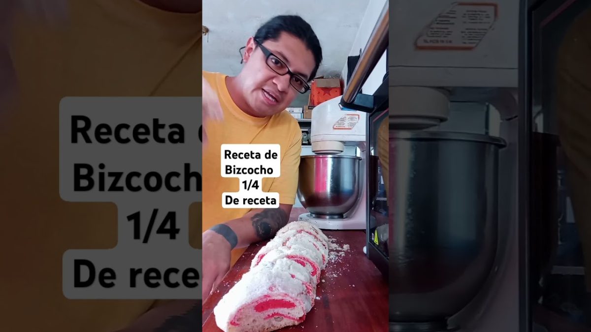 receta de masa para pan, masa bizcocho #panaderia #masa #bizcocho