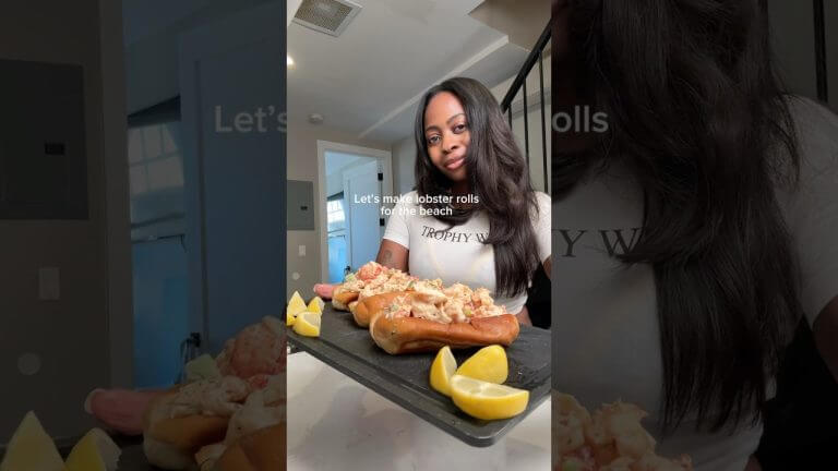 The easiest lobster roll recipe.