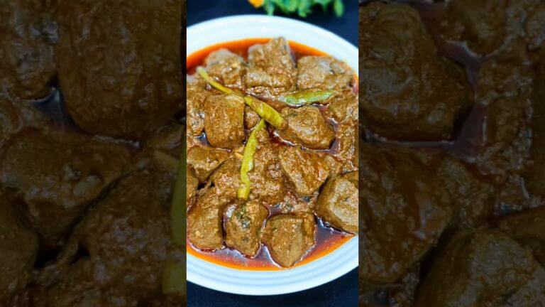 Masaledar Kaleji Recipe | Masala Kaleji | Mutton Kaleji Recipe #shorts #muttonkaleji #beefkaleji