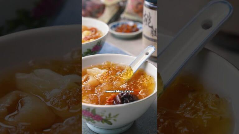 Peach Gum Dessert Recipe