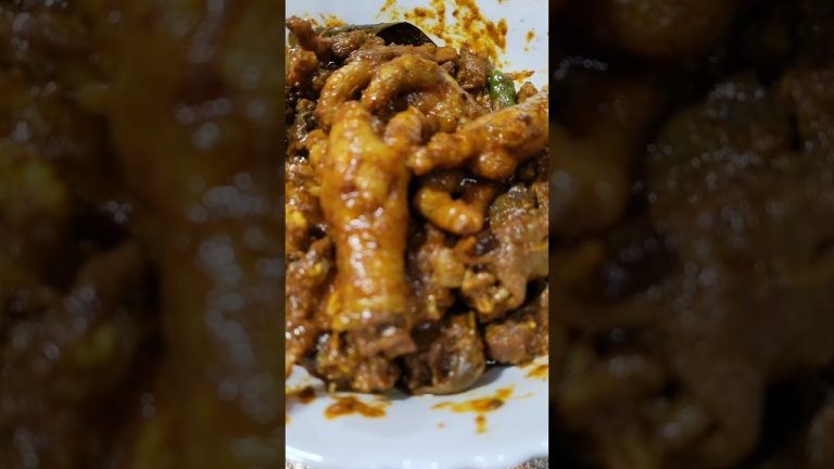 মুরগির ছাট রান্না এত সহজে 😋#viralvideo #trending #chicken #recipe #food #shorts