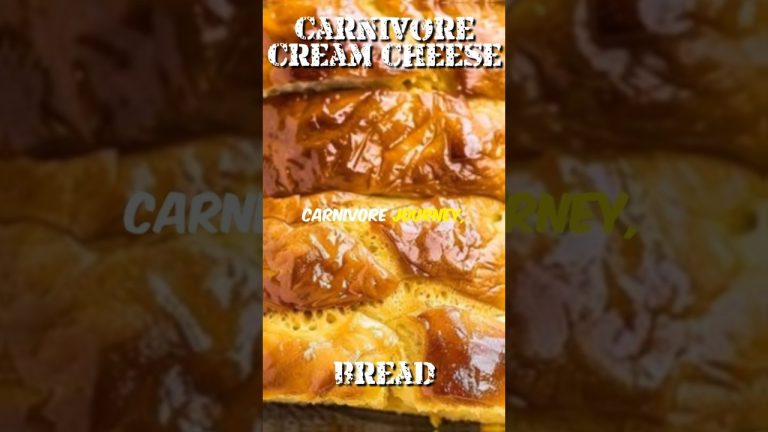 Carnivore Cream Cheese Bread | Feed those cravings! #Carnivore #Ketovore #Keto #bread #recipe