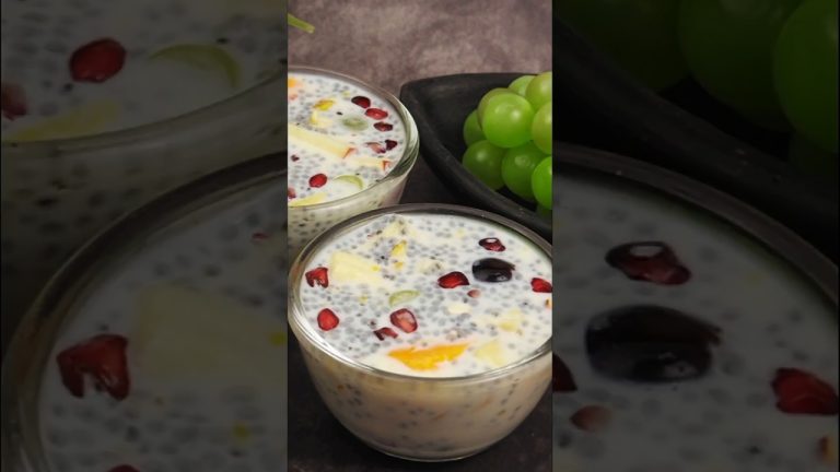 Easy Dessert Recipe | Summer Special Recipe | Easy Fruit Dessert | Sabudana Dessert | Sago Dessert