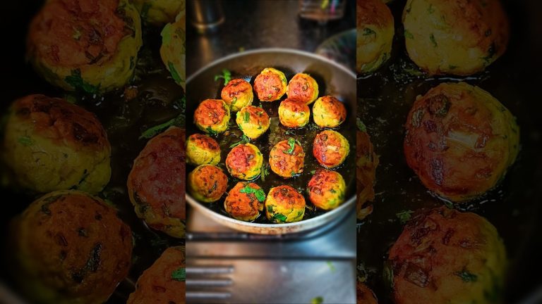 “ASMR Fried Chicken Balls | Crispy Chicken Snack Recipe”. #ytshorts #shorts #shortsviral