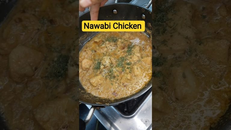 Bs 15 minute Mei Delicious Chicken Recipe | Nawabi Chicken Recipe |#shorts #youtubeshorts #chicken