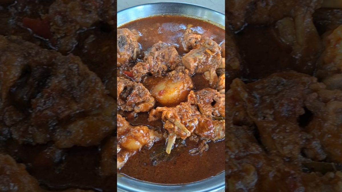 চিকেন কারি রেসিপি | Easy & Best CHICKEN CURRY | #shorts #chickencurry #cooking
