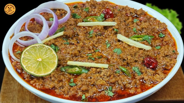 New Tandoori Keema Recipe, Smoked Keema Recipe,Beef Recipes