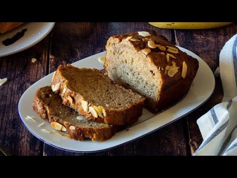 Easy Vegan Banana Bread in 16 Seconds! 🍌✨