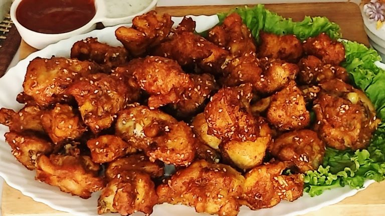 Crispy Chicken Pakora Recipe | Easy & Delicious Street Style Snack | by kitchen with Abida