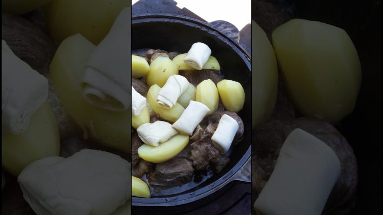 Meat and Fluffy Buns in One Pot! Unbelievable Result!