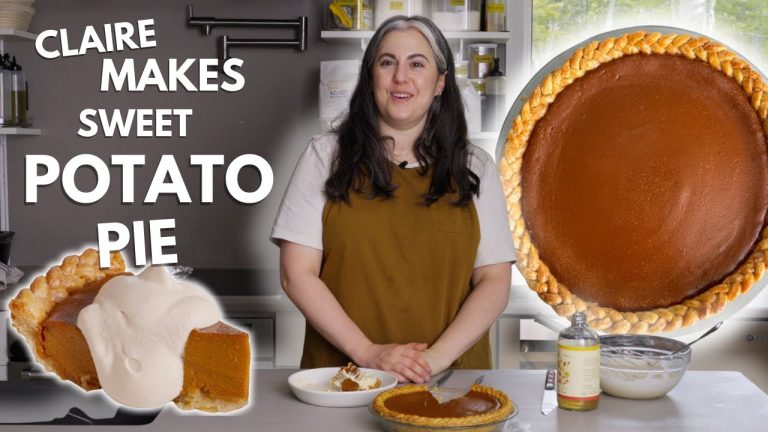 The Sweet Potato Pie Every Thanksgiving Table Needs | Claire Saffitz