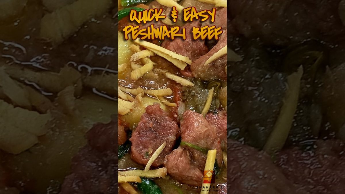 Quick & Easy Peshwari Beef Recipe