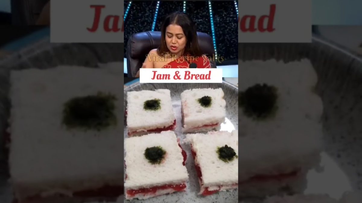 Breakfast recipes I Neha kakkar's favourite Jam & Bread #shorts #viralshort