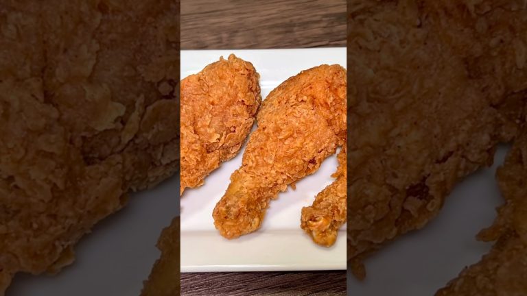 How to fry crispy chicken drumsticks at home #crispychicken #friedchickenrecipe #drumstickrecipe