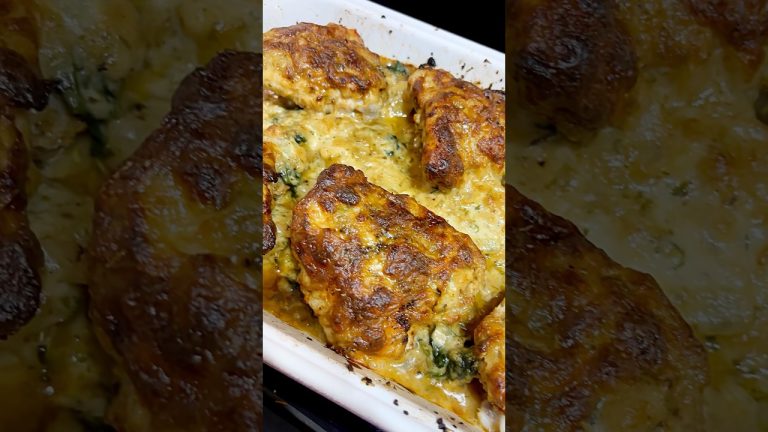 Creamy garlic butter chicken and potatoes recipe! So so good! #chickenrecipes