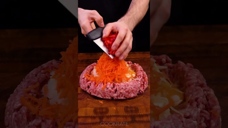 Depois de experimentar esse truque com carne moída, você vai ficar viciado!