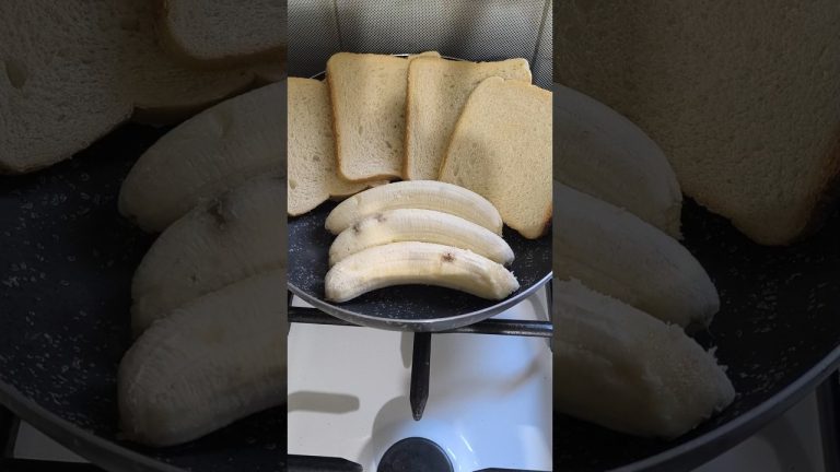 Just add Bread with Leftover Banana! it’s so delicious #shorts #recipe