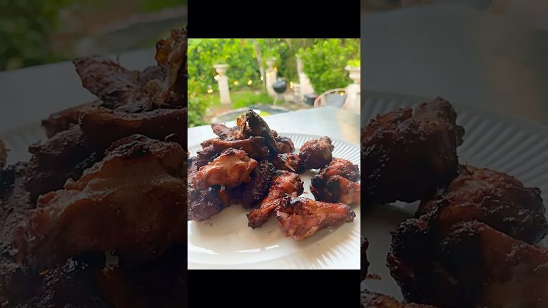 If I had to smoke perfect chicken wings every time, here’s how I’d do it#chickenwings #chicken #bbq