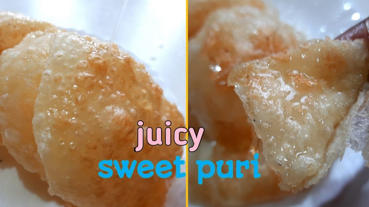 Best Sweet Puri Recipe||Easy Sweet Recipes||#shorts