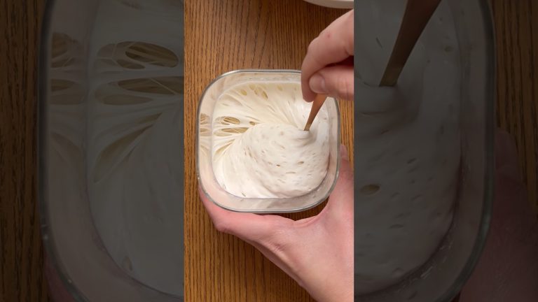 SOURDOUGH BREAD WITH FRESH BASIL 🌿 LEAVES 🍞 Step-by-step recipe🤍 #sourdoughbread #breadrecipe