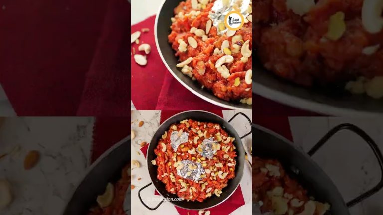 Gajar Ka Halwa Quick & Easy Shortcut Method and Tips – Recipe by Food Fusion