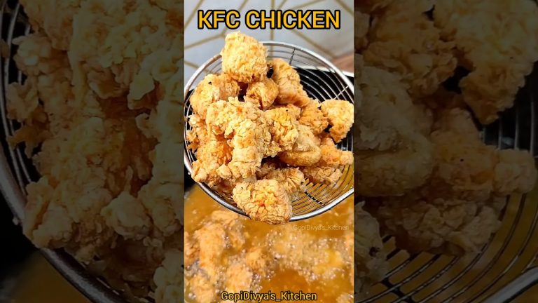 KFC Chicken Popcorn Recipe | Chicken Popcorn KFC Style | KFC Chicken Recipe #shorts #kfc #food