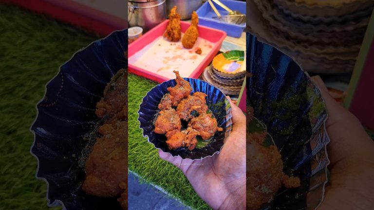 ♨️Chicken Pakoda & Soup only ₹50/-📍 Bhubenswear, unit 6, Aspire Hospital #food#shorts