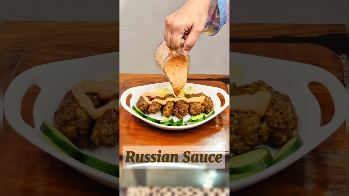 Russian Sauce: Perfect for Kebabs, Seekh, Tikka & BBQ