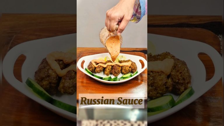 Russian Sauce: Perfect for Kebabs, Seekh, Tikka & BBQ