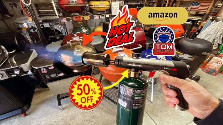 The Best BBQ Grill Torch! / ThermoMaven BBQ, Sous Vide Propane Torch! / Only $38.00!