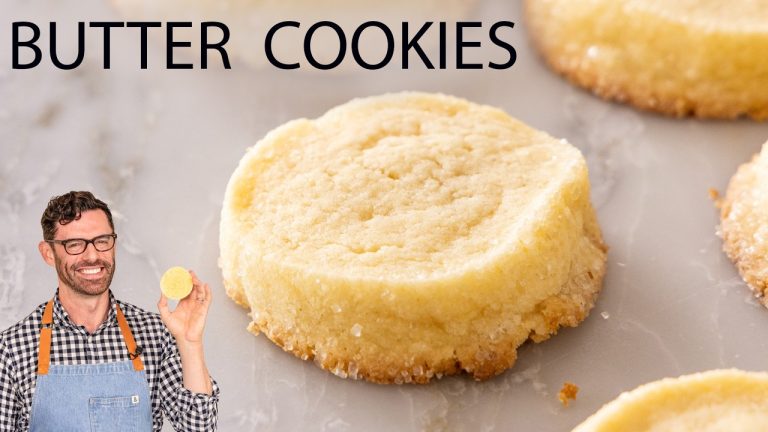 Easy Butter Cookies Recipe