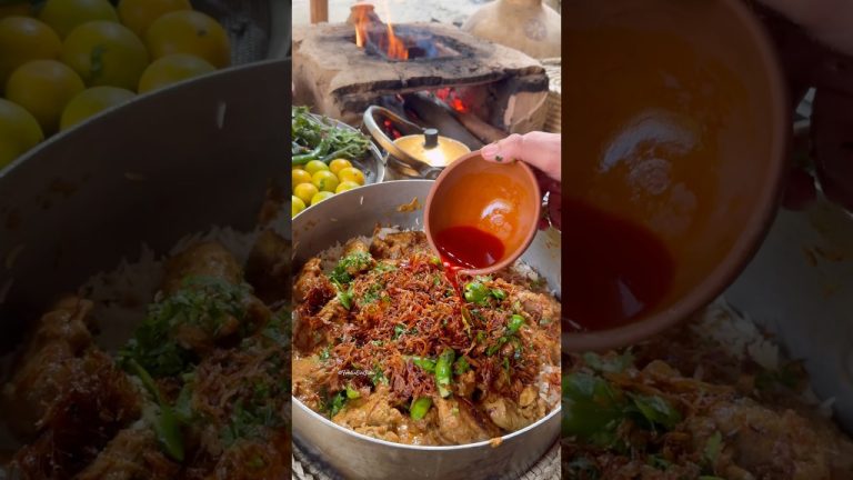 Butter Chicken Biryani 🔥🤤🤤 #shorts #trendingshorts #recipe