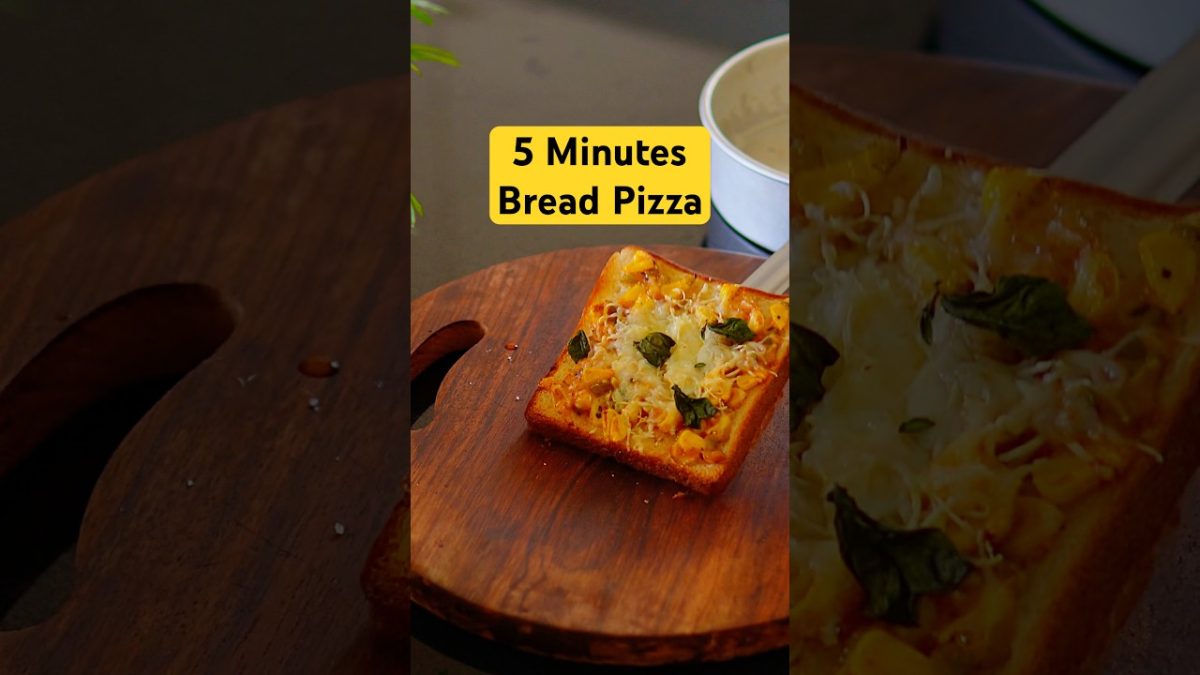 5 Min Air Fryer Bread Pizza Hack! 🍕 Crispy & Cheesy